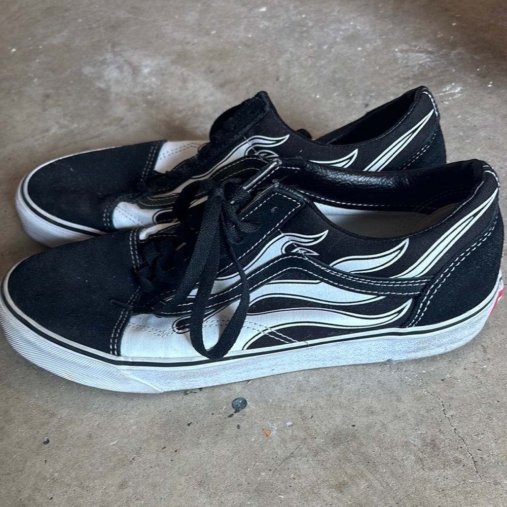 Black and White Sneakers